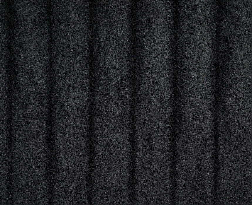 U112 - Corduroy Motion Chair - Black