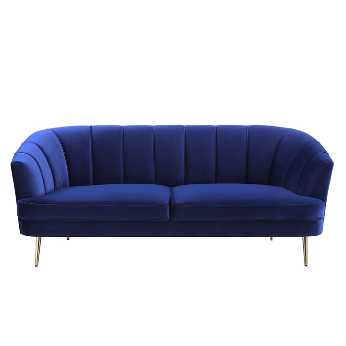 Eivor - Sofa - Blue Velvet