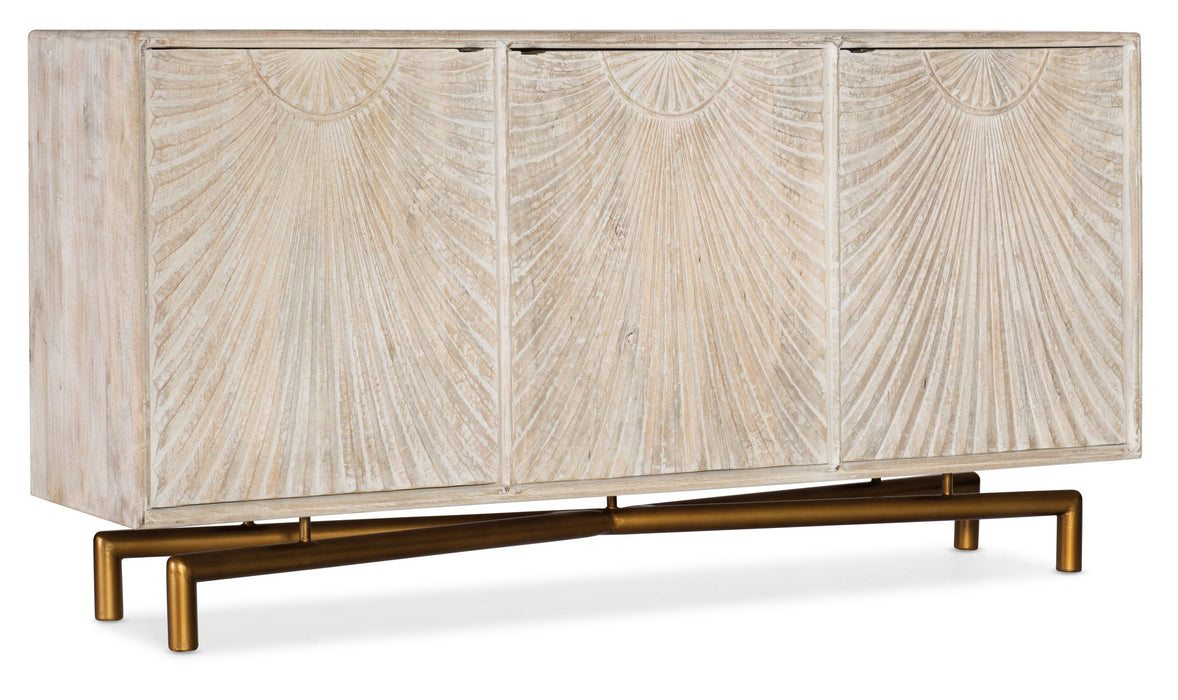 Entertainment Console 70" - Light Wood - Beige