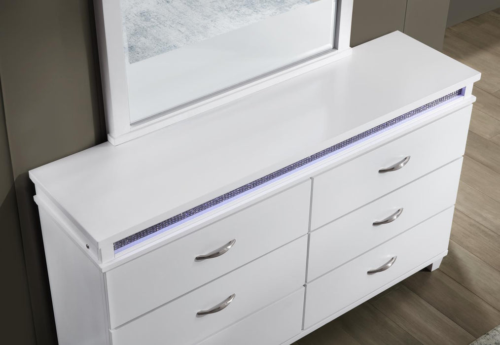 B230 - LED Mirror - White