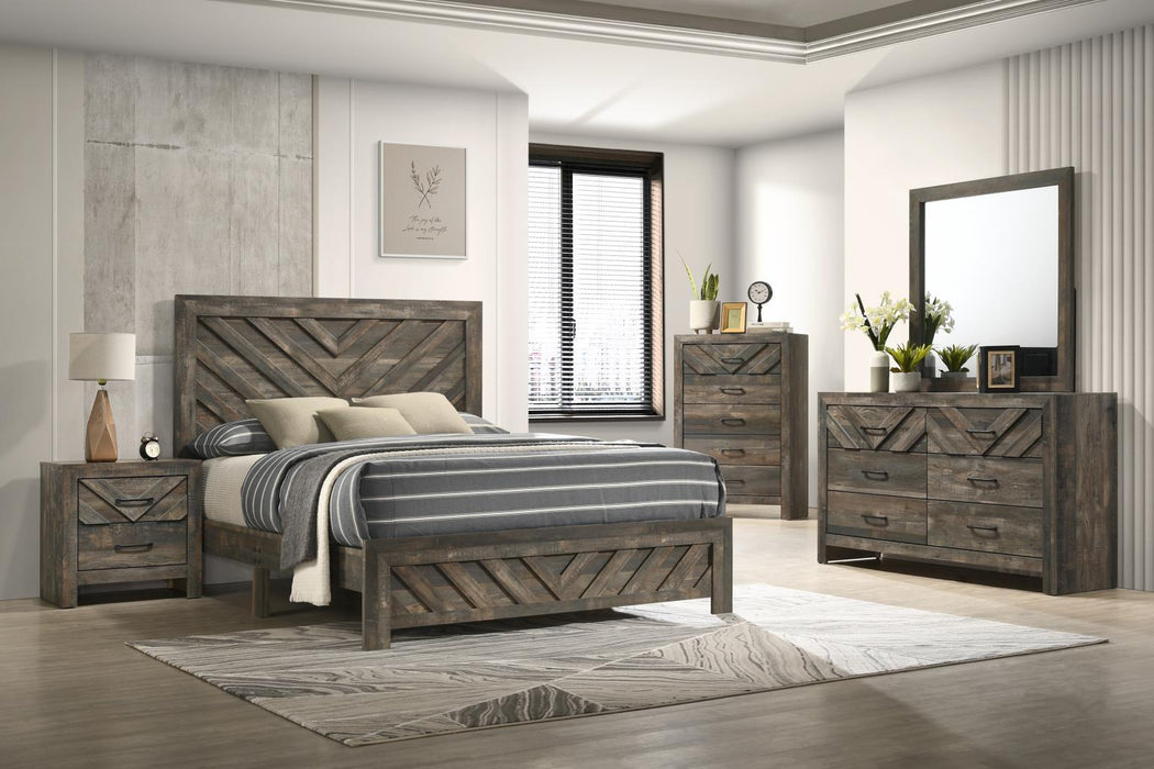 B500 - Mirror - Antique Brown