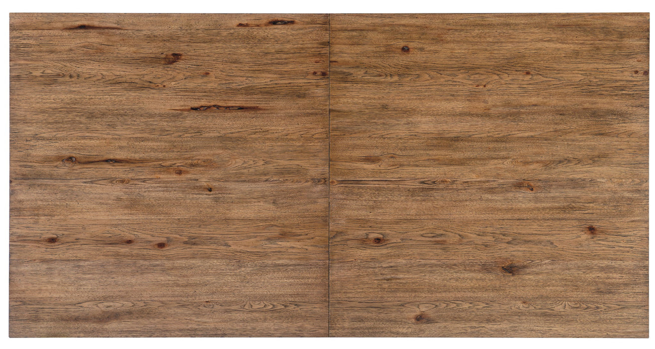 Big Sky - Leg Table With 1-24" Leaf - Light Brown
