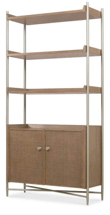 Sonnet - Sonnet Bookcase - Dark Gray