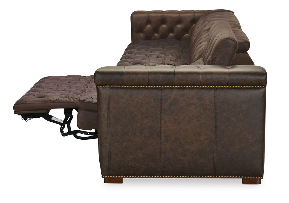 MS - Savion Deux Sofa With Two Power Recliners And Three Power Headrests
