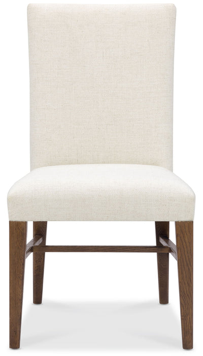 Driftwood - Upholstered Side Chair (Set of 2) - Beige / Worn Saddle