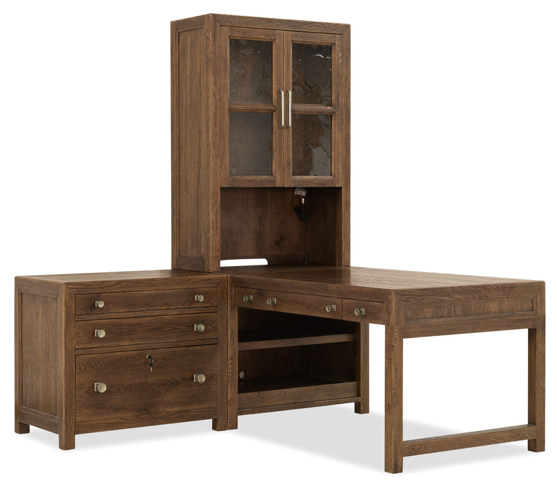 Driftwood - Open Shelf Cabinet