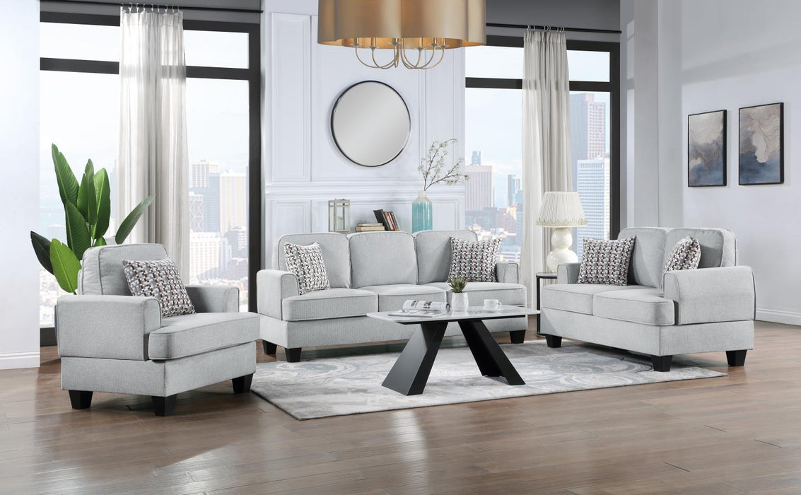 U418 - Chair - Shimmer Silver