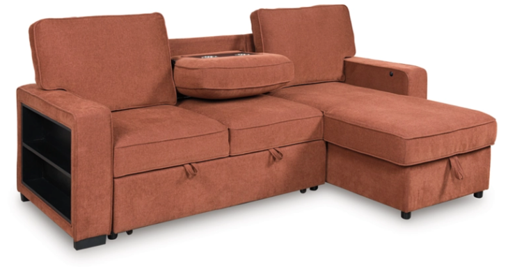 Stemmons 2-Piece Sectional with Pop Up Sleeper and Chaise