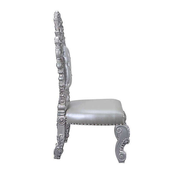 Valkyrie - Side Chair (Set of 2) - Antique Platinum