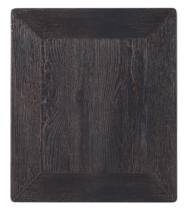 Big Sky - Turned Leg End Table - Black