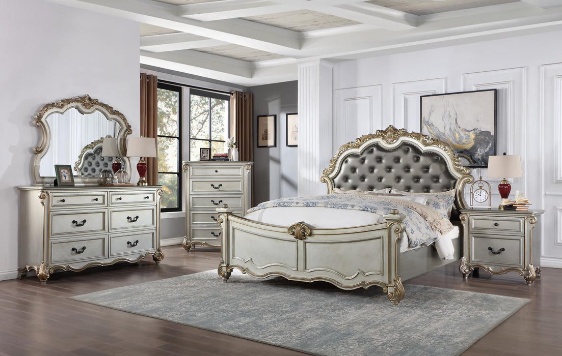 B060 - Dresser - Antique Platinum