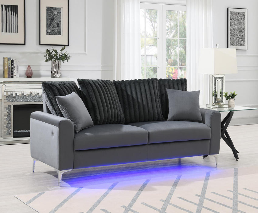 U481 - LED Sofa - Gray