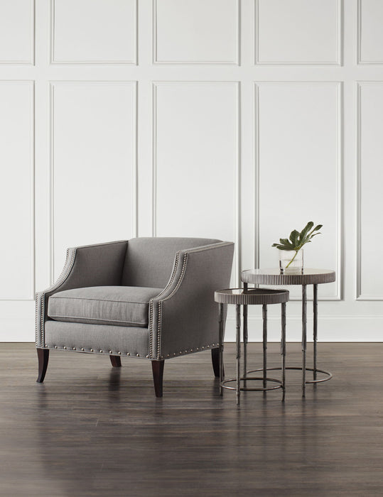 Melange - Accent Nesting Tables - Pearl Silver