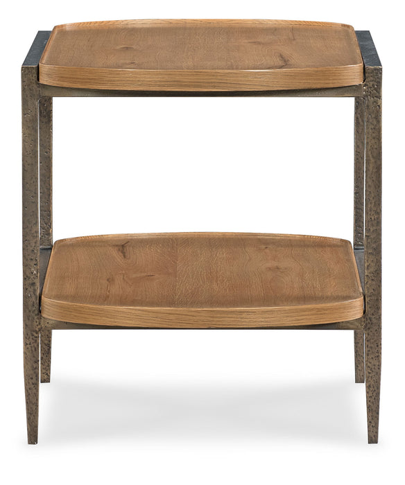 Cashiers - Tiered End Table - Almond
