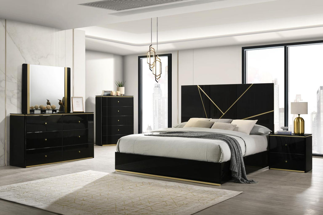 B120 - Night Stand - Black