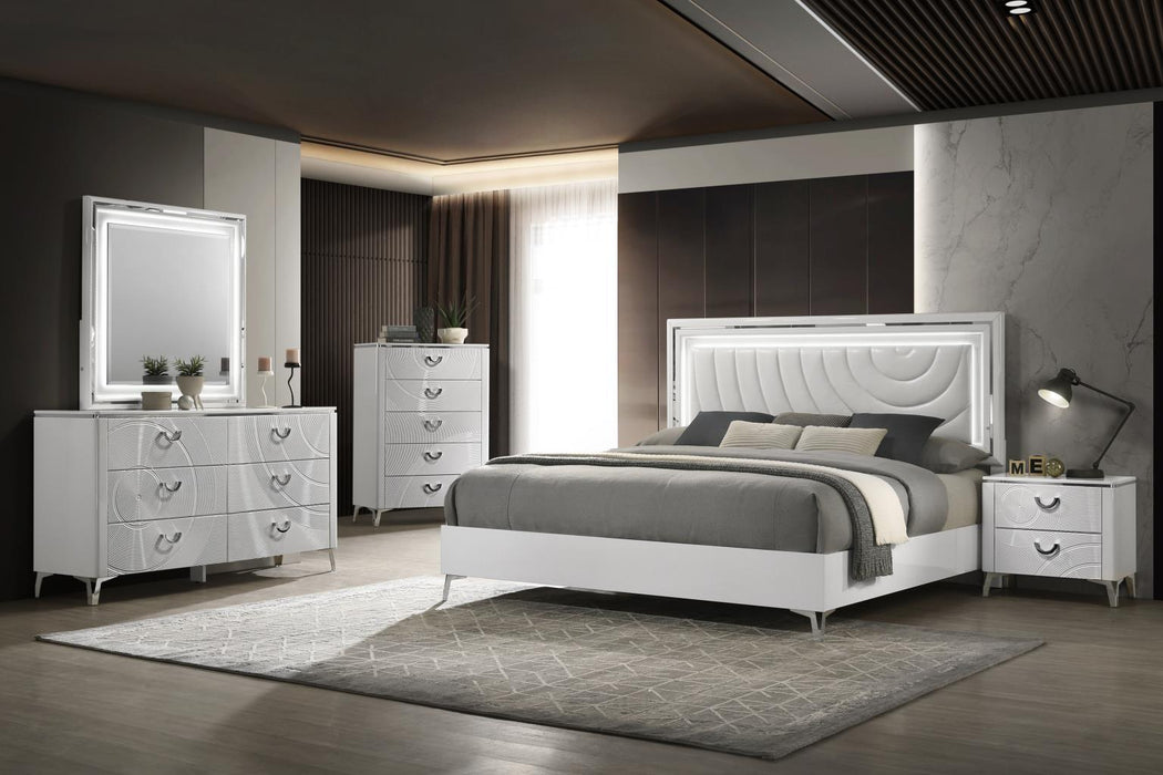 B119 - Nightstand - White