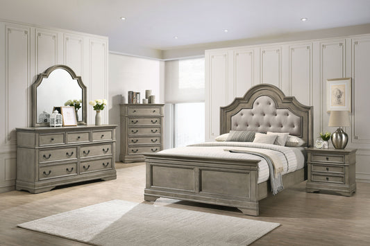 Manchester 5-piece California King Bedroom Set Wheat Brown