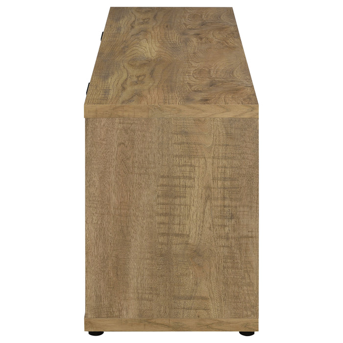 Tabby 4-door Engineered Wood 60-inch TV Stand Mango