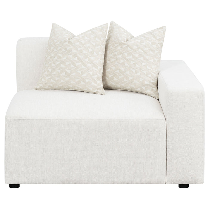Freddie 7-piece Upholstered Modular Sectional Pearl