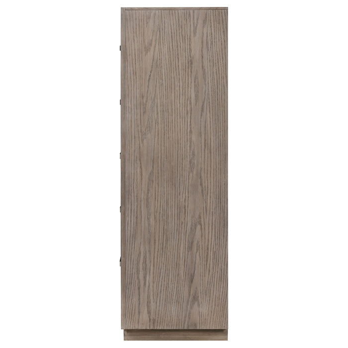 Kenora 5-drawer Bedroom Chest Barley Brown