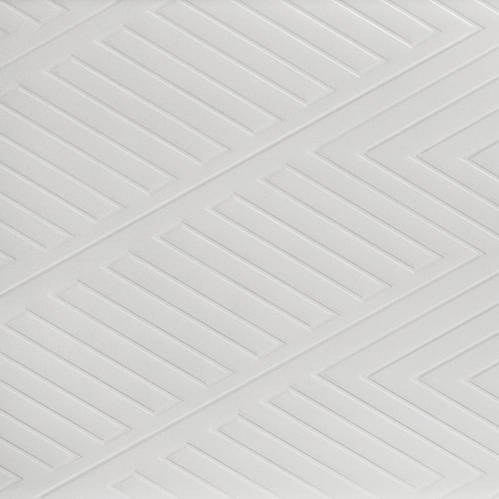 Marmore 64-inch Eastern King Panel Bed LED Headboard White