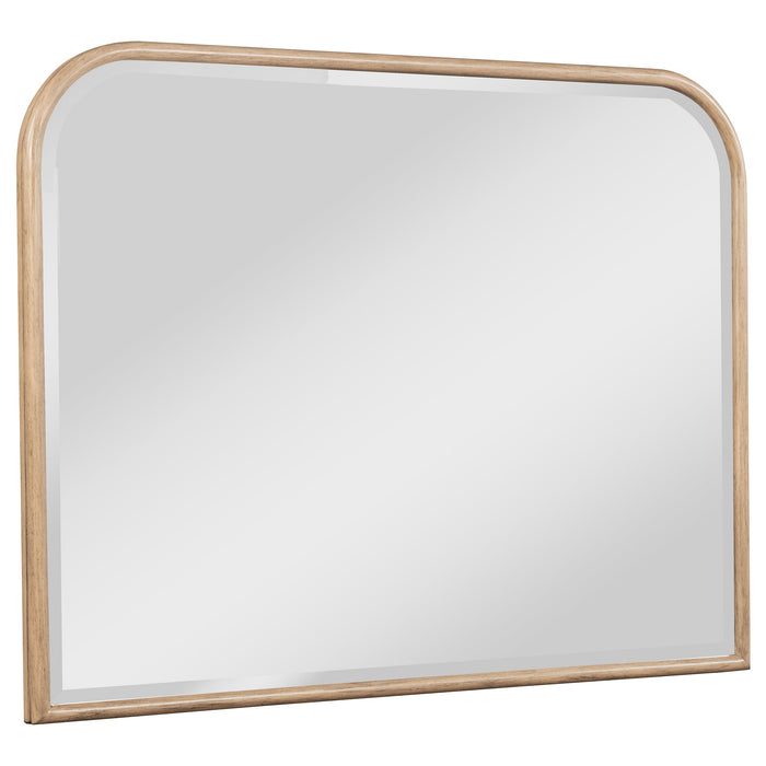 Kailani Dresser Mirror Beige Oak — Brady Home Furniture