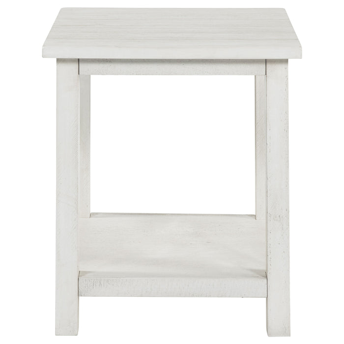 Payne 3-piece Coffee and End Table Set Distressed White