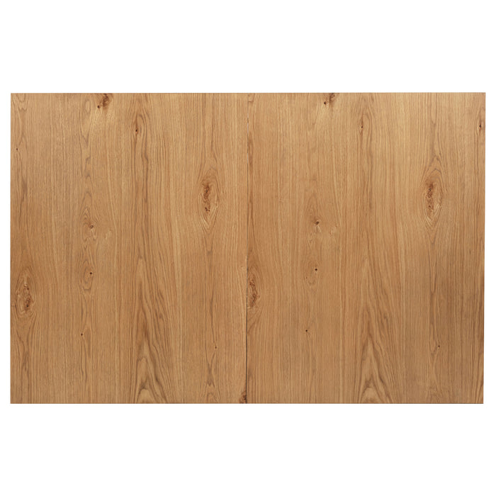 Middleton 76-inch Extension Leaf Dining Table Natural Brown