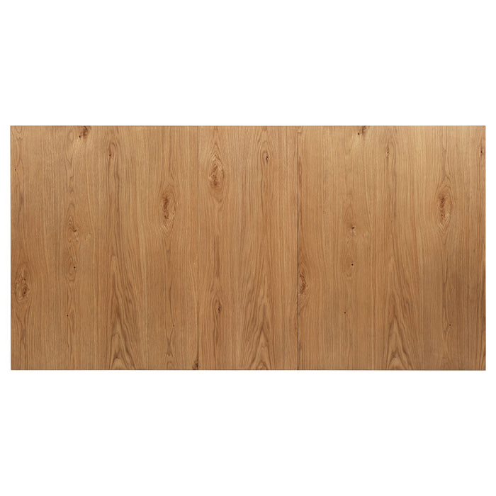 Middleton 7-piece Extension Leaf Dining Set Brown and Black