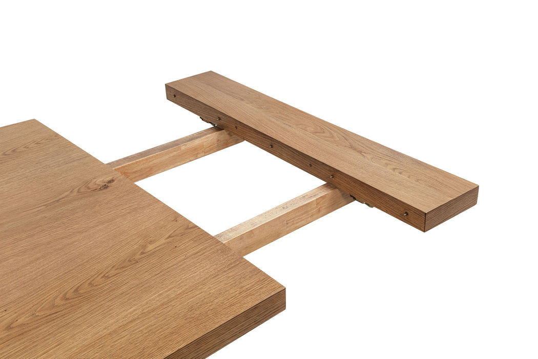 Middleton 9-piece Extension Leaf Dining Set Brown and Black