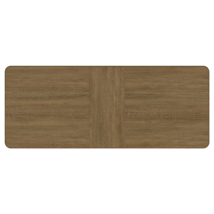 Arini 7-piece Extension Leaf Dining Table Set Sand Wash