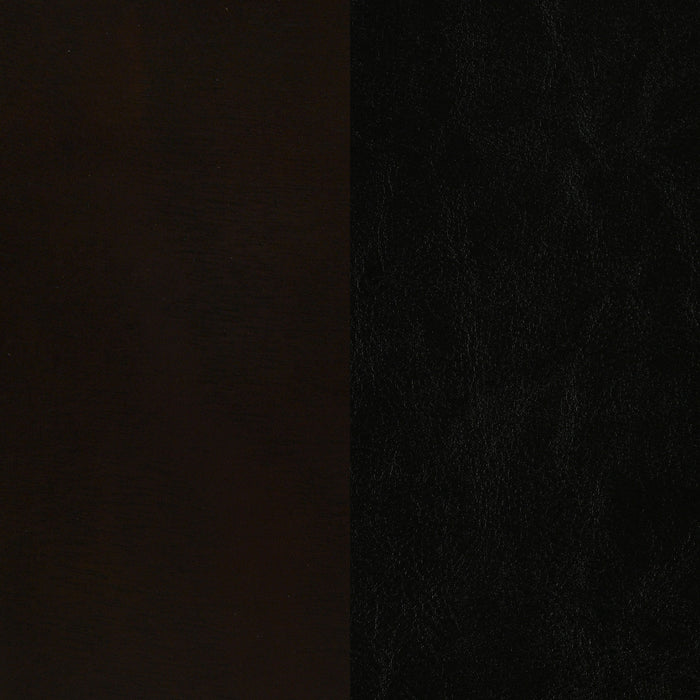 Carlton Wood Eastern King Panel Bed Cappuccino