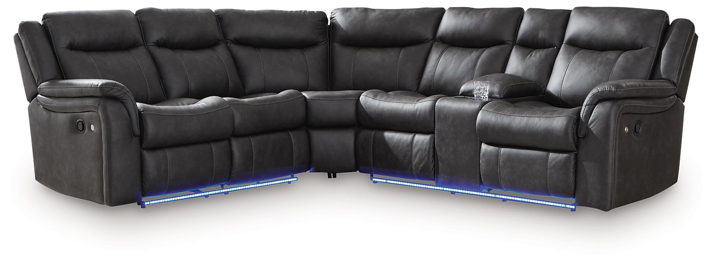 Sultan Meadow 2-Piece Reclining Sectional