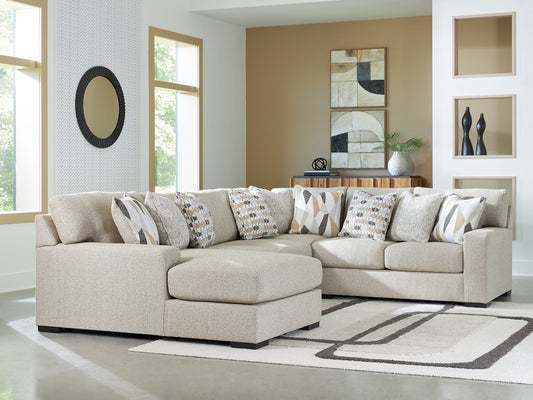 Laurelgrove 4-Piece Sectional with Chaise