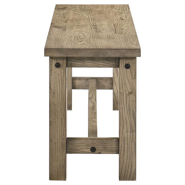 Cardova 51-inch Solid Wood Dining Bench Vineyard Oak