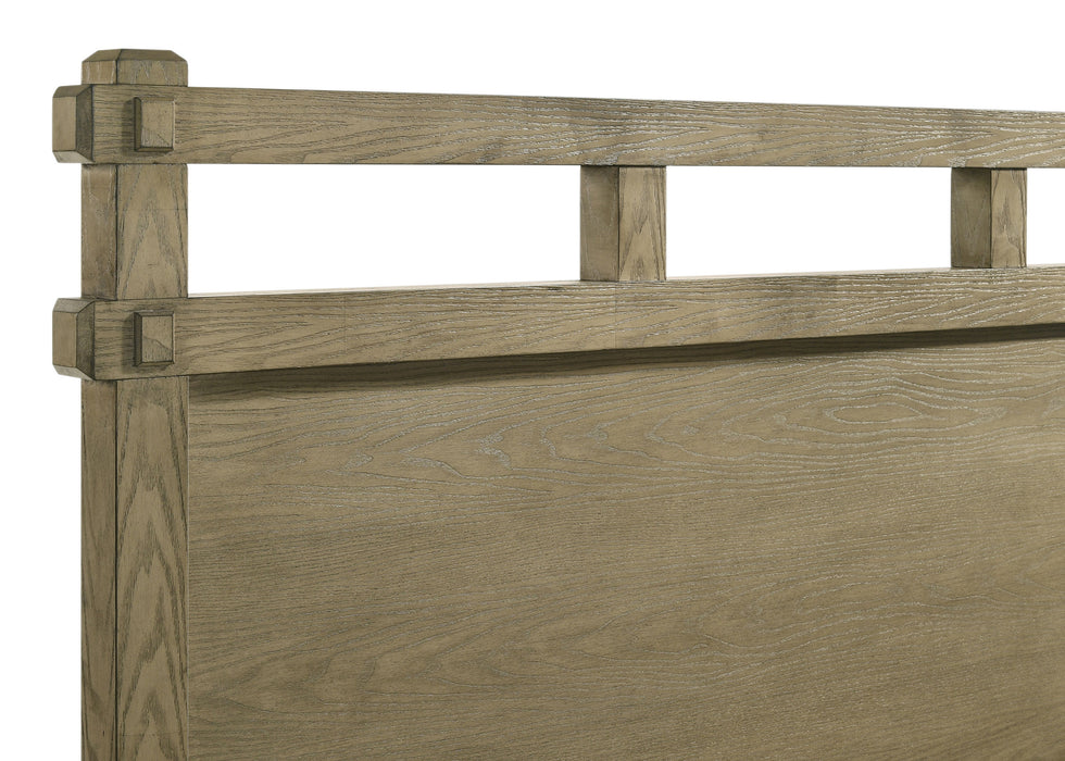 Hazlewood 59-inch Eastern King Storage Bed Vineyard Oak