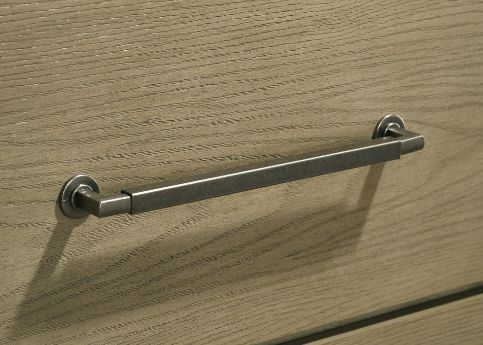 Hazlewood 4-piece Eastern King Bedroom Set Vineyard Oak