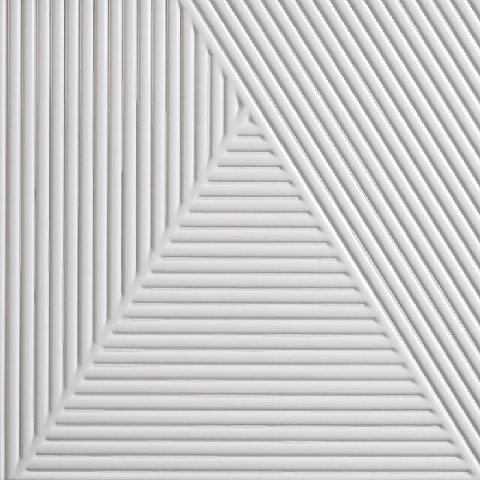 Cassia 4-piece Eastern King LED Bedroom Set White High Gloss