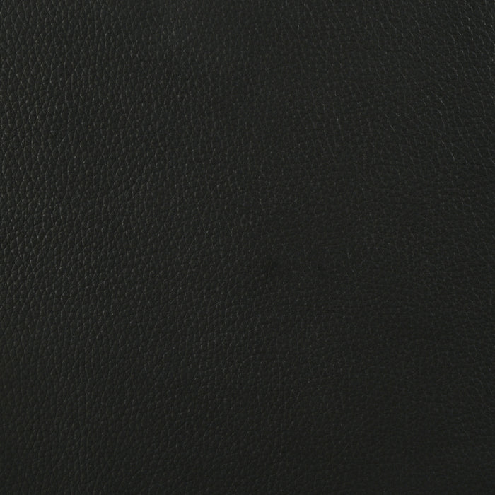 Medley Genuine Leather Eastern King Platform Bed Black