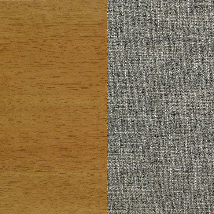 Mason 46-inch Eastern King Panel Platform Bed Light Brown