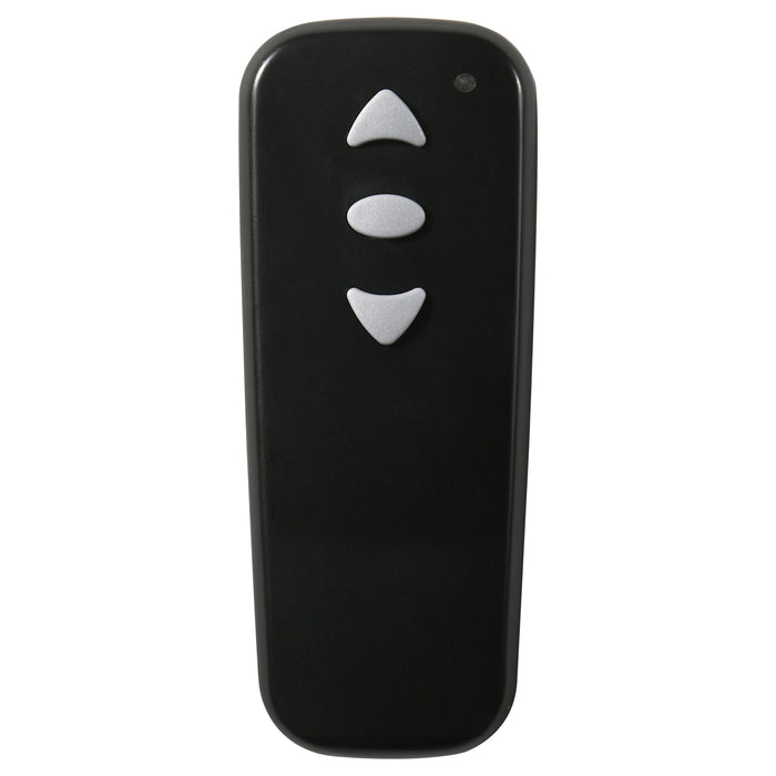 Centergrove Upholstered Eastern King Wingback TV Bed Black