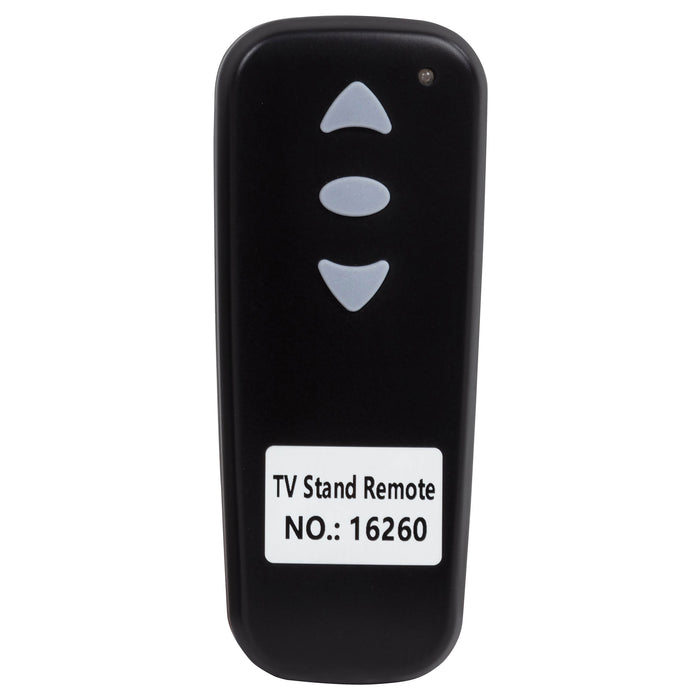 Centergrove Upholstered Queen Wingback TV Bed Black