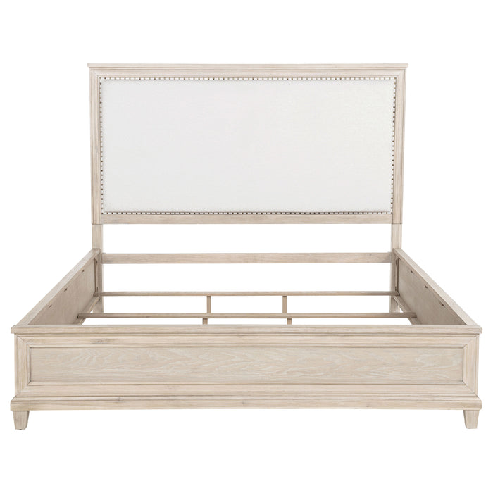 Pembroke 66-inch California King Panel Bed Washed Oak