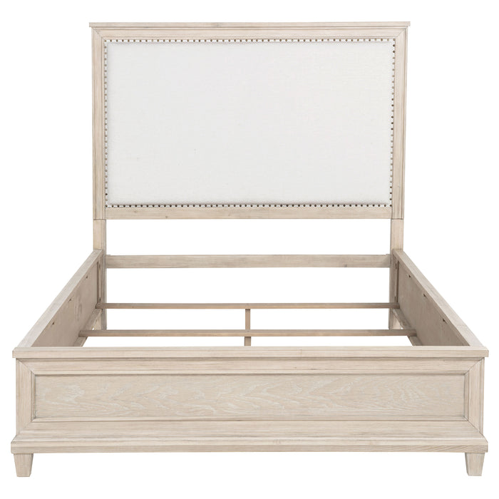 Pembroke 66-inch Queen Panel Bed Washed Oak