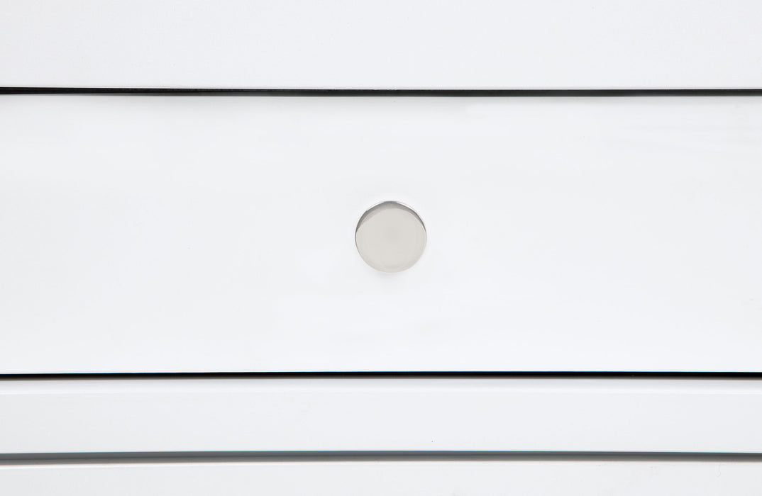 Gracemont 3-drawer Bedroom Nightstand Bedside Table White