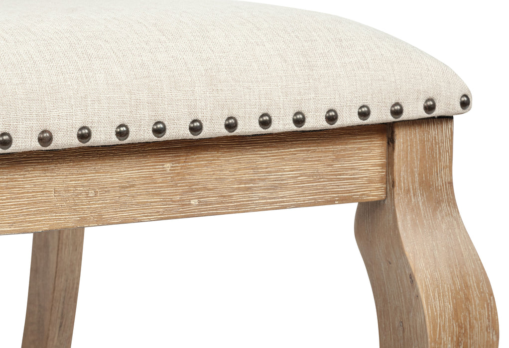 Brockway Upholstered Dining Chair Barley Brown (Set of 2)