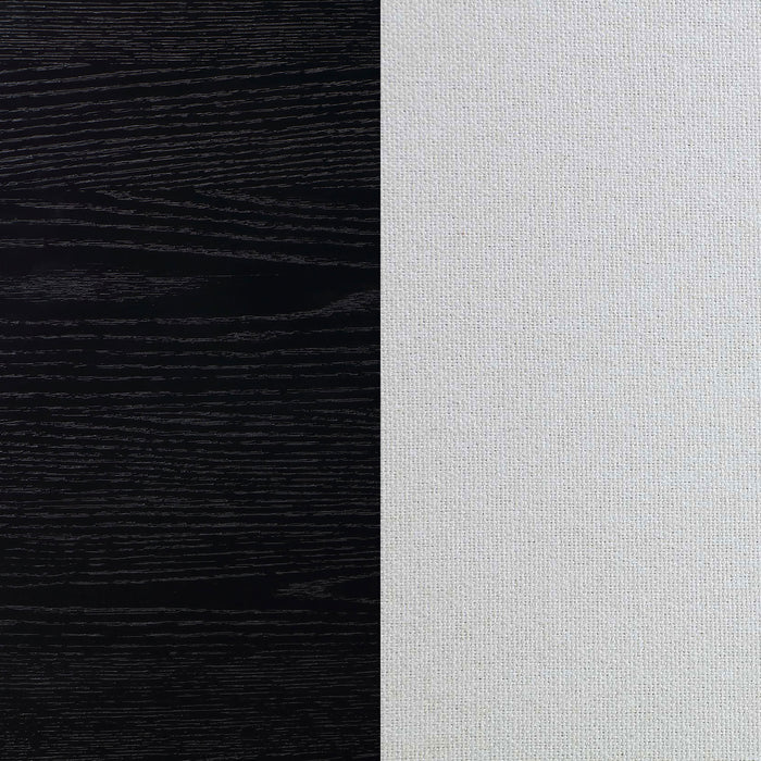 Brookmead Dining Side Chair Ivory and Black (Set of 2)