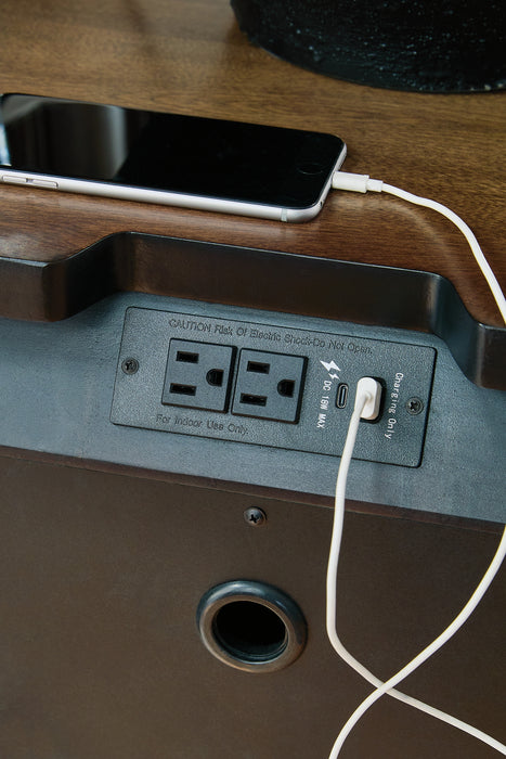 Frantanna Three Drawer Night Stand