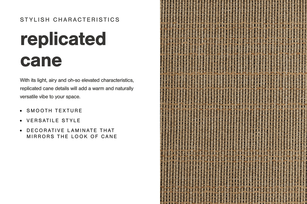 Cielden King Panel Headboard with Mirrored Dresser, Chest and Nightstand