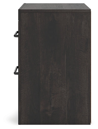 Hollivern Twin Panel Bed with Storage with Mirrored Dresser, Chest and Nightstand